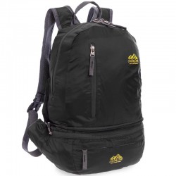 Рюкзак-сумка на пояс Tactical Color Life чорний, код: 2163_BK