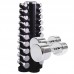 Хромований гантельний ряд Fitnessport D-04 1-10 кг (10 пар) 110 кг, код: 10083-AX