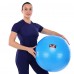 Фітбол м"яч для фітнесу глянцевий Body Sculpture ø65см, синій, код: BJBB-001TBL-26N-S52