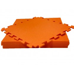 М"яка підлога килимок-пазл Lanor Веселка 480х480х10мм, помаранчевий, код: 1572465506-E