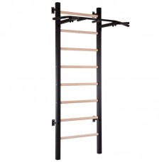 Шведська стінка-стійка з незнімним турником BioGym Power Wood дерево L-1433-S52 Шведська стінка-стійка з незнімним турником BioGym Power Wood дерево L-1433-S52