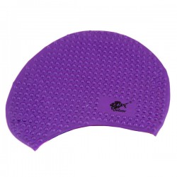 Шапочка для плавання силіконова Dolvor Bubble BSC фіолетовий, код: DLV-BSC-WS Шапочка для плавання силіконова Dolvor Bubble BSC фіолетовий, код: DLV-BSC-WS