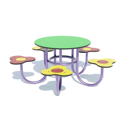 Дитячий столик Miros 1330х1330х540 мм, код: LIK120 Дитячий столик Miros 1330х1330х540 мм, код: LIK120