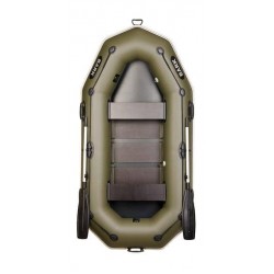 Двомісний надувний гребний човен Bark 2600х1300х340 мм, код: В-260Р
