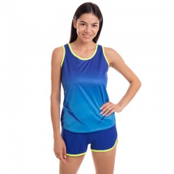 Форма для легкої атлетики жіноча Lingo S, зріст 145-150, синій, код: LD-T906_SBL