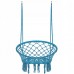 Подвесное кресло-качели (плетеное) Springos Blue, код: SPR0025