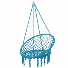 Подвесное кресло-качели (плетеное) Springos Blue, код: SPR0025