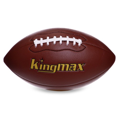 М"яч для американського футболу дитячий PeeWee Kingmax №6, коричневий, код: FB-5496-6-S52