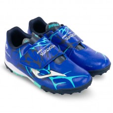Сороконіжки футбольні дитячі Joma Super Copa розмір 34-EUR/33-UKR, синій, код: SCJW2504TFV_33