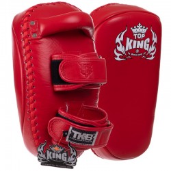 Пади для тайського боксу Тай-педи Top King Ultimate червоний 2шт, код: TKKPU-L_R-S52