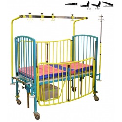 Ліжко дитяче функціональне спеціальне Норма-Трейд трисекційне, код: ЛДфС.3.1.2.2.М