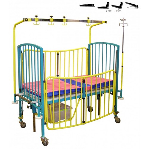 Ліжко дитяче функціональне спеціальне Норма-Трейд трисекційне, код: ЛДфС.3.1.2.2.М Ліжко дитяче функціональне спеціальне Норма-Трейд трисекційне, код: ЛДфС.3.1.2.2.М