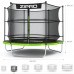 Батут Zipro Jump Pro 8FT (2520 мм) з внутрішньою сіткою, салатовий-чорний, код: 5902659840660-IN