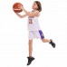 Форма баскетбольна підліткова PlayGame NB-Sport NBA Lakers M (8-10 років), ріст 130-140см, білий-фіолетовий, код: BA-0563_MWV