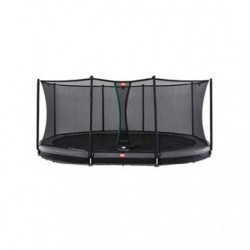 Батут Berg Grand Favorit InGround 520 Grey + захисна сітка Safety Net Comfort, код: 30.23.65.31