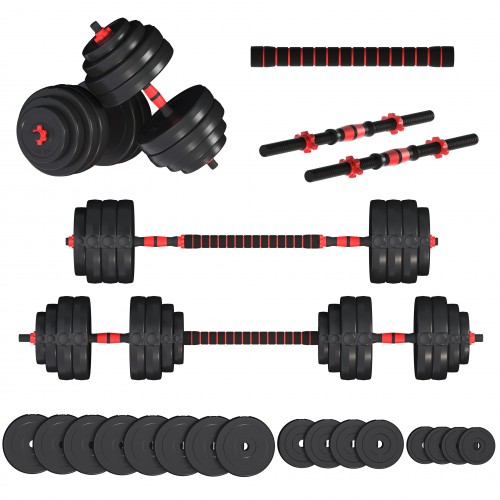 Гантелі з функцією штанги 2в1 Fit-On Pro 58кг, код: 2040-0058