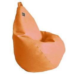 Крісло груша Tia-Sport, шкірозамінник, XXL - 1400х1000 мм, помаранчевий, код: sm-0054-8-34