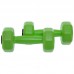 Гантелі для фітнесу пластикові Champion 2х1кг, салатовий, код: TA-9820-1_LG Гантелі для фітнесу пластикові Champion 2х1кг, салатовий, код: TA-9820-1_LG