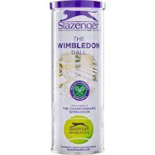 М"ячі для тенісу Slazenger Wimbledon Ultra-Vis + Hydroguard 3B, код: 5013317609397