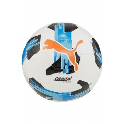 М"яч футбольний Puma Orbita 5 Fusion Lite 290 №5, білий-синій, код: 4067981500925