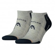 Шкарпетки Head Performance Sneaker 2 пари, розмір 35-38, сірий-синій, код: 8718824326795