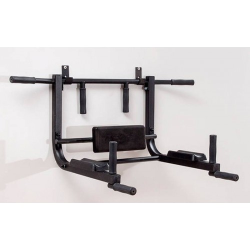 Турнік-бруси настінний BioGym з кріпленням 1000х450х700 мм, чорний, код: L-6671T8_BK