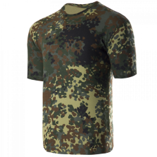 Футболка Camotec Bavovna Flecktarn, розмір XXXL, камуфляж хакі, код: 2972900042429