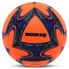 М"яч футбольний Hybrid Soccer Star №5 PU, помаранчевий-синій, код: FB-4461-S52
