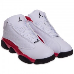 Кросівки для баскетболу Jdan розмір 39 (24,5см), білий-червоний, код: 2110-2_39WR