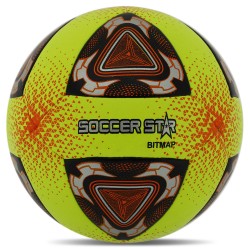 М"яч футбольний Hibred Soccer Star №5 PU, жовтий, код: FB-6037