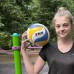 М"яч волейбольний клеєний SNS VS5003 №5 білий-синій-жовтий, код: 12862-SNS