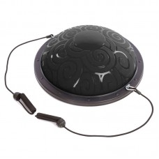 Балансировочная платформа з еспандерами FitGo Bosu чорний, код: FI-1926_BK Балансировочная платформа з еспандерами FitGo Bosu чорний, код: FI-1926_BK