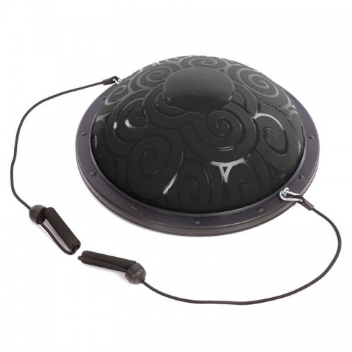 Балансировочная платформа з еспандерами FitGo Bosu чорний, код: FI-1926_BK Балансировочная платформа з еспандерами FitGo Bosu чорний, код: FI-1926_BK