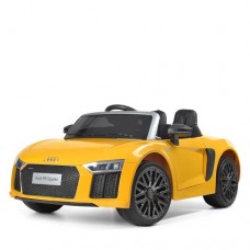 Дитячий електромобіль Bambi Audi R8 Spider M 3449EBLR-6 жовтий, код: 6903317564286