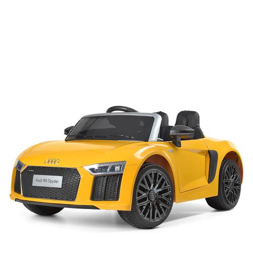 Дитячий електромобіль Bambi Audi R8 Spider M 3449EBLR-6 жовтий, код: 6903317564286