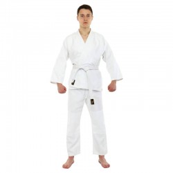 Кімоно для дзюдо Mizano, розмір 5 (зріст 150), білий, код: JD05_5W