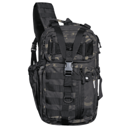 Рюкзак Camotec TCB 260х170х420 мм, мультікам чорний, код: 2908010151904
