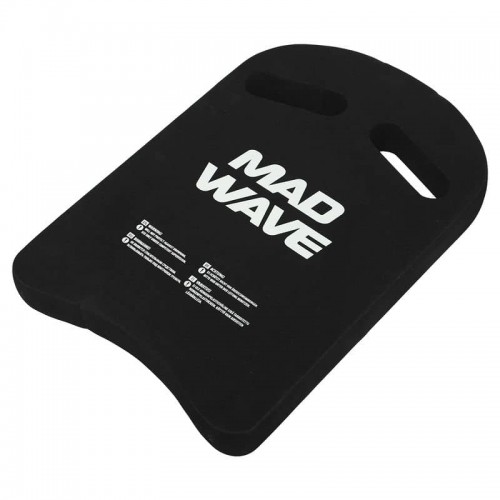 Дошка для плавання MadWave Cross 380x270x40 мм, чорний, код: M072304_BK Дошка для плавання MadWave Cross 380x270x40 мм, чорний, код: M072304_BK