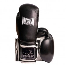 Боксерські рукавиці PowerPlay чорні, 8 унцій, код: PP_3019_8oz_Black