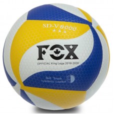 М"яч волейбольний Fox №5, жовтий-білий-синій, код: SD-V8000_YWBL