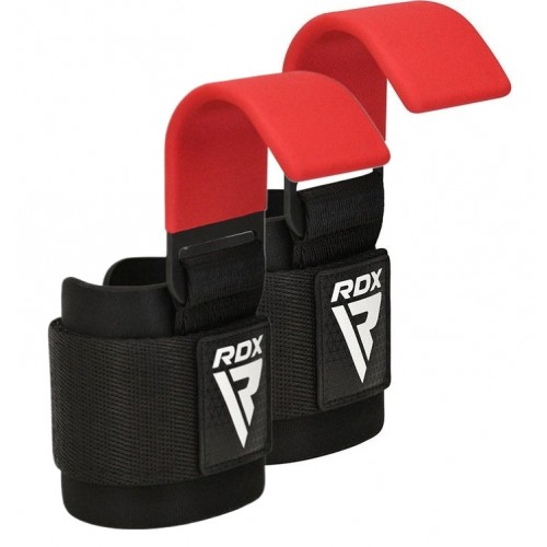 Гаки для тяги на зап"ястя RDX W5 Gym Hook Strap Red Plus, код: WAN-W5R+