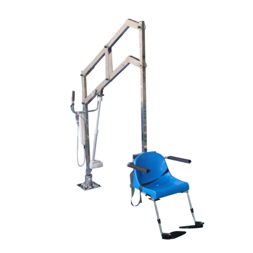 Підйомник реабілітаційний стаціонарний з електроприводом для басейнів Норма-Трейд 1780х550х2200 мм, код: ПГР-120ЕО