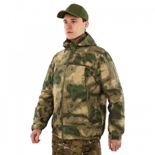 Куртка тактична Tactical 3XL, камуфляж A-Tacs FG, код: TY-9408_3XLKA