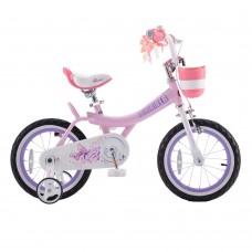 Велосипед RoyalBaby Jenny 14", Official UA, рожевий, код: RB14G-4PE-pink-ST