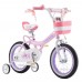 Велосипед RoyalBaby Jenny 14", Official UA, рожевий, код: RB14G-4PE-pink-ST