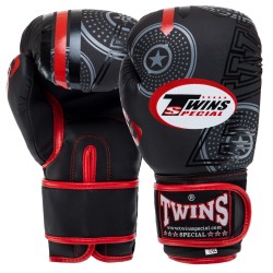Рукавички боксерські Twins Mate 12 унцій, червоний, код: TW50_12R