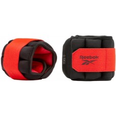 Обважнювачі щиколотки Reebok Flexlock Ankle Weights 0.5 кг, чорний-червоний, код: 885652017237