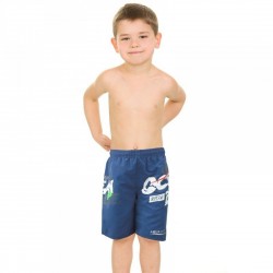 Плавки-шорти для хлопців Aqua Speed David зріст 140-146см, 10-11 років, синій, код: 5908217620989