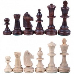 Шахові фігури Madon Стаунтон 6 коричневий, 6 бежевий, код: 2022110300410