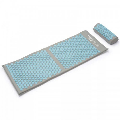 Килимок акупунктурний 7Sports Premium+ MTA-1 з подушкою сіро-блакитний 130x50см., код: MTA-1 GRAY-LIGHT BLU